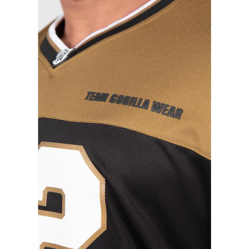 Trenton Football Jersey - Black/Gold