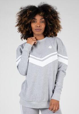 Hailey oversized sweatshirt - grijs melange