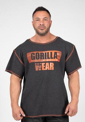 Wallace workout top - grijs/oranje