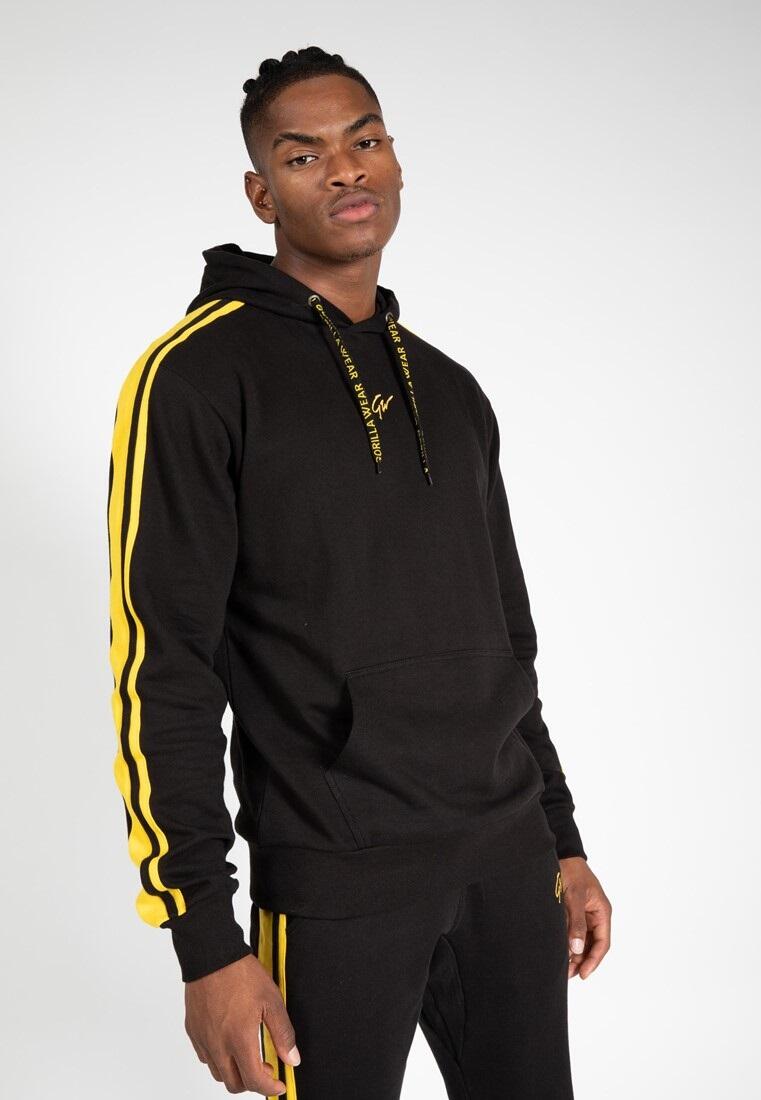 Banks moletom grande - preto/amarelo