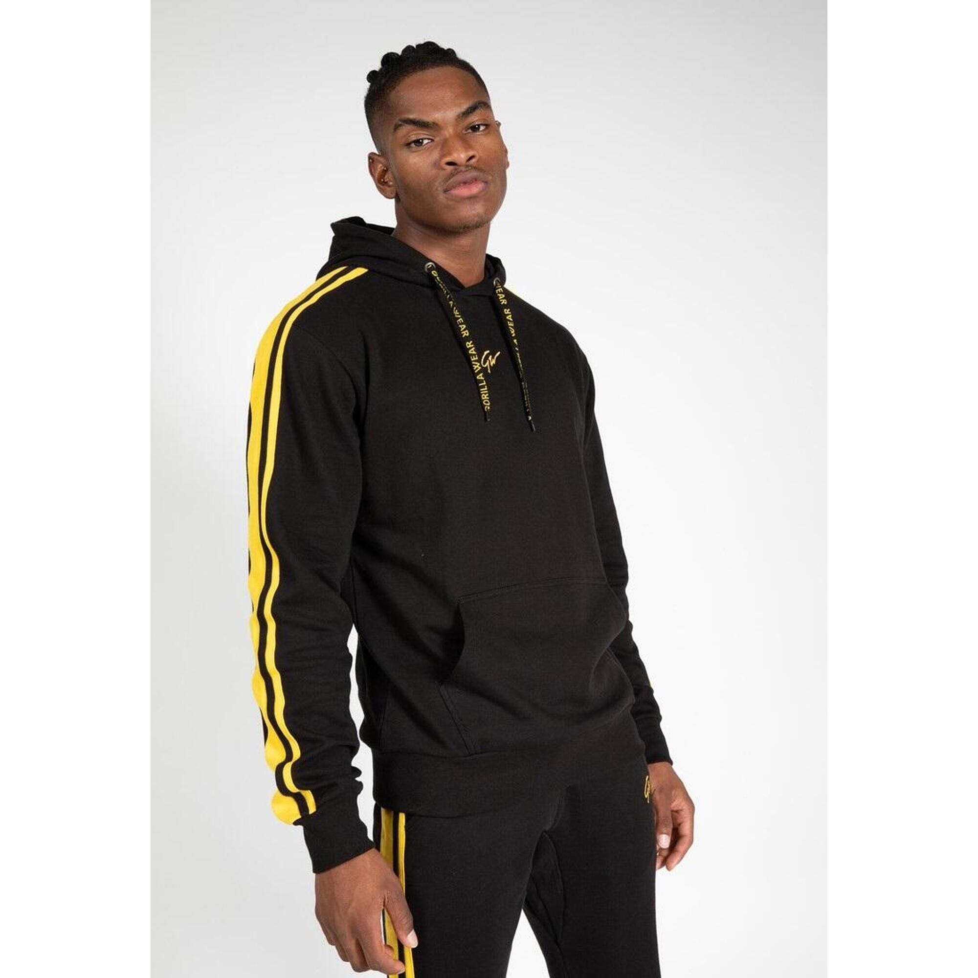 Banks Oversized Hoodie - Zwart/Geel