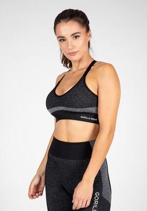 Selah Sans couture Soutien-gorge de sport ight Bleu