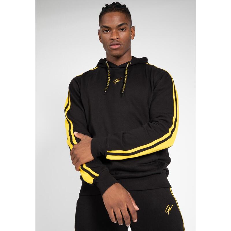 Banks Oversized Hoodie - Black/Yellow