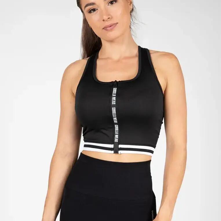 zippedSports bra Gorilla Wear Mesa