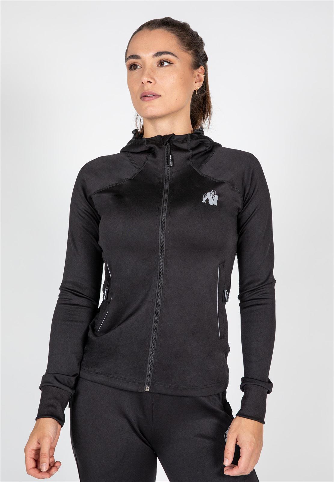 GORILLA WEAR Halsey Casaco de treino - Preto