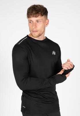 Washington long sleeve - zwart