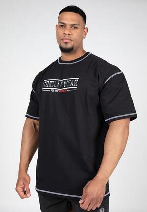 Saginaw Oversized T-Shirt - Zwart