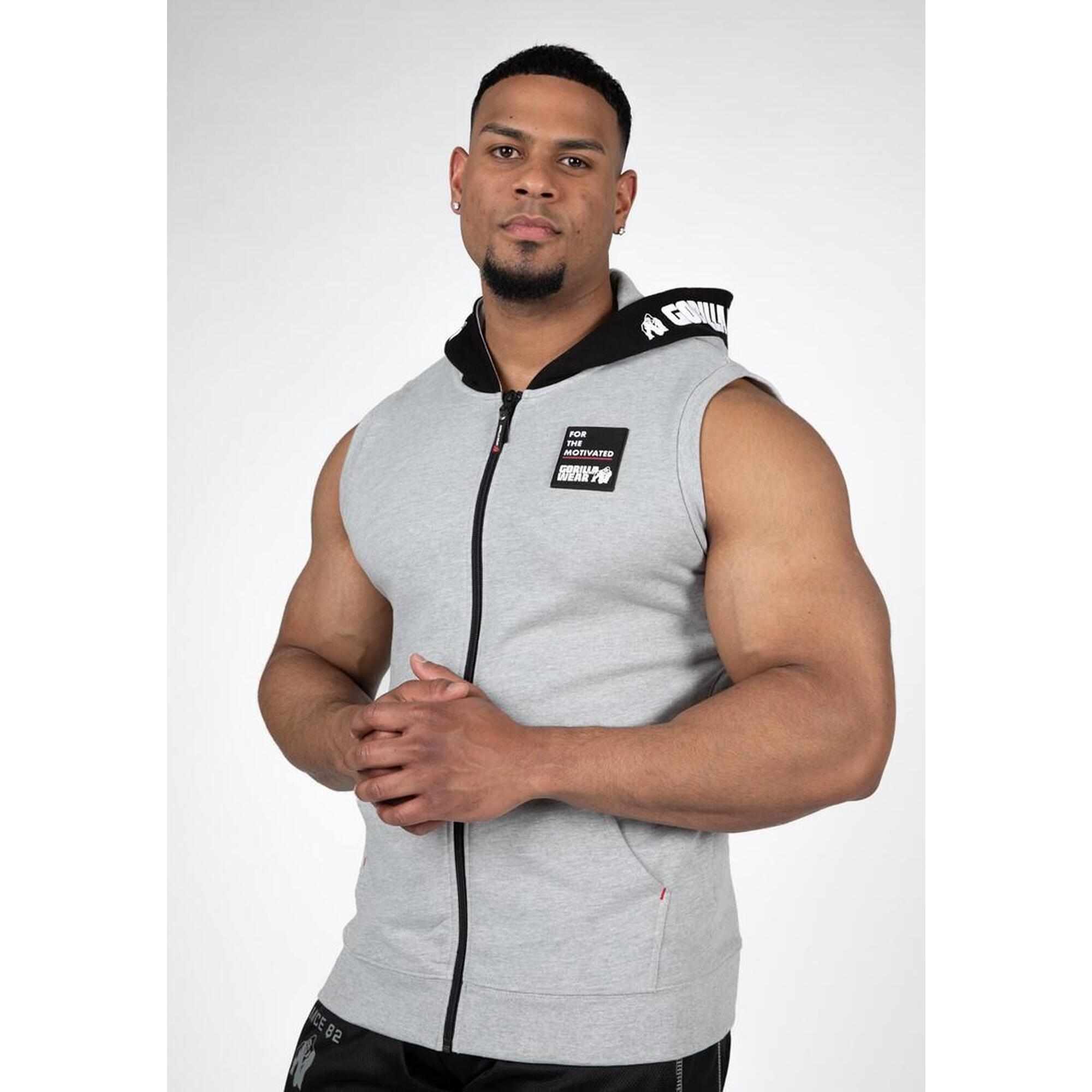 Gorilla Wear - Milwaukee S Sweat À Capuche Zippé - Grau Melange - Pull - Gris - 48 Xl - Decathlon