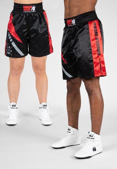 Hornell Boxing Pantaloncini - Nero/Rosso