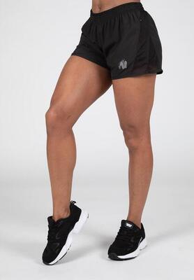 Portland 2-in-1 shorts - zwart
