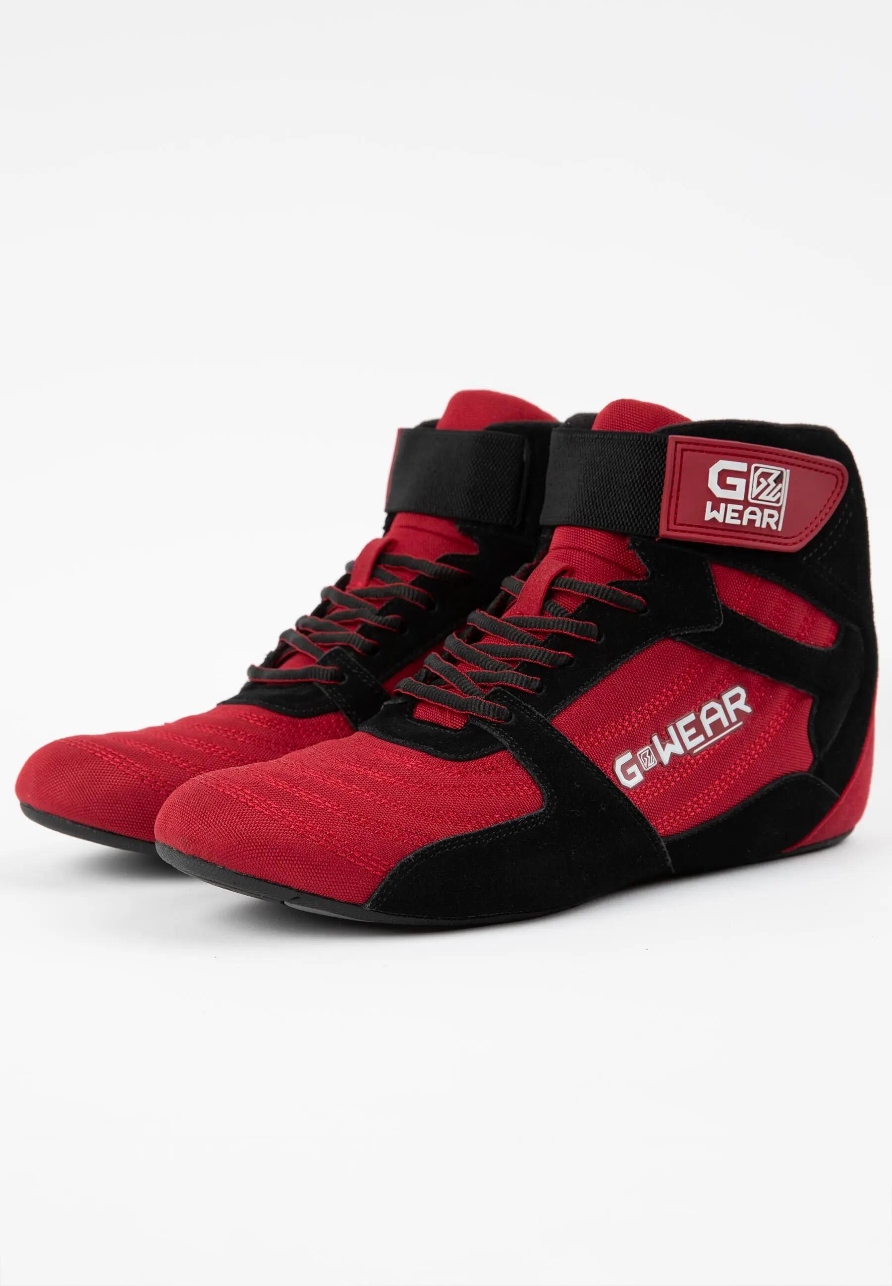 Gwear Pro Hohe Sneaker - Rot/Schwarz - EU 41 5/7