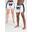 Piru Muay Thai Shorts - White/Black