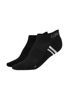 Quarter socks 2-pack - zwart - eu 39-42