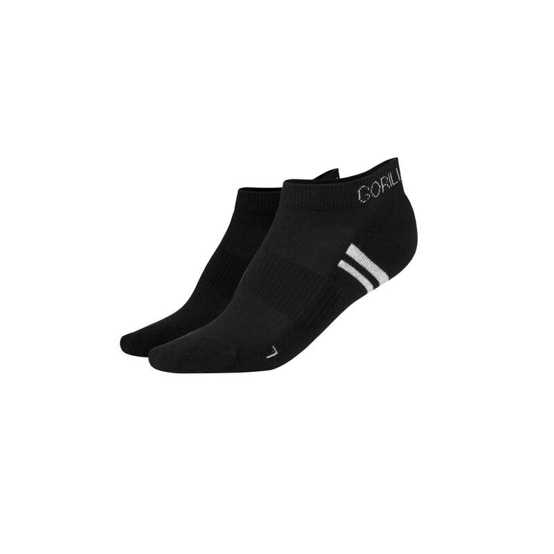 Quarter Lot de 2 chaussettes - Noir - EU 35-38