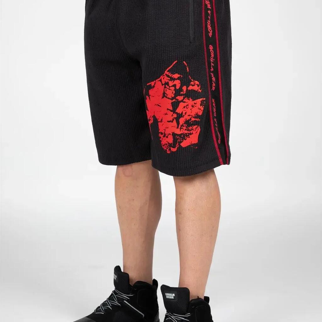 BLACK / RED