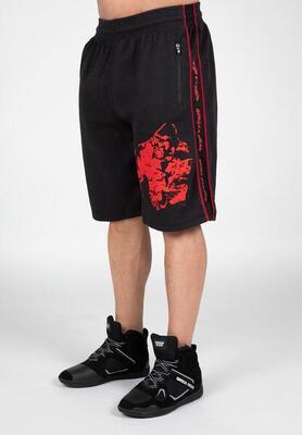 Buffalo old school workout shorts - zwart/grijs