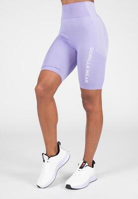 Selah seamless cycling shorts ilac