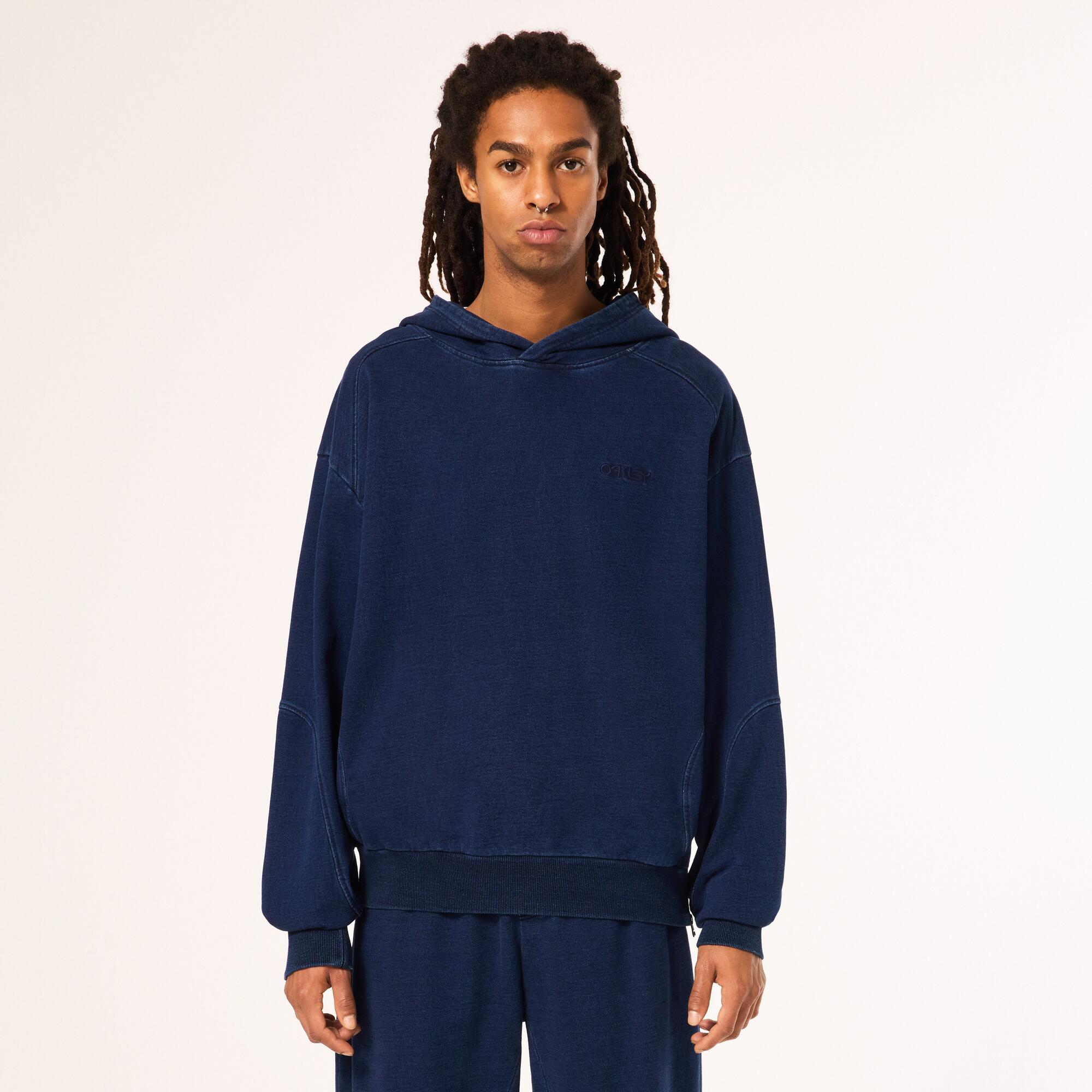 Sweat - Indigo Side Zip Hoodie 5/7