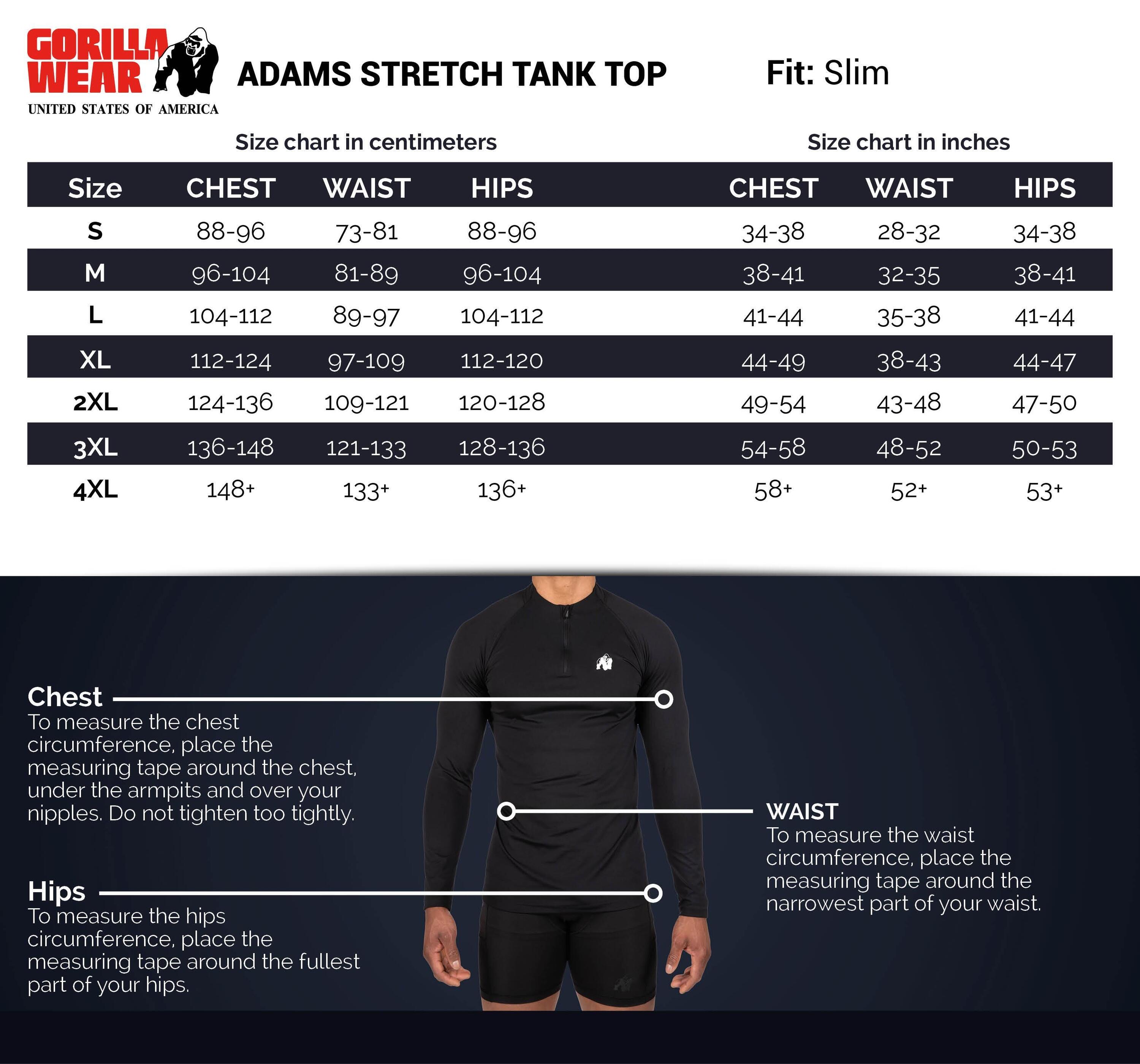 Adams extensible Débardeur - Noir 5/7
