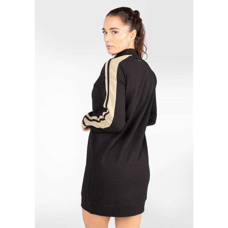 Isabella Robe en sweat - Noir