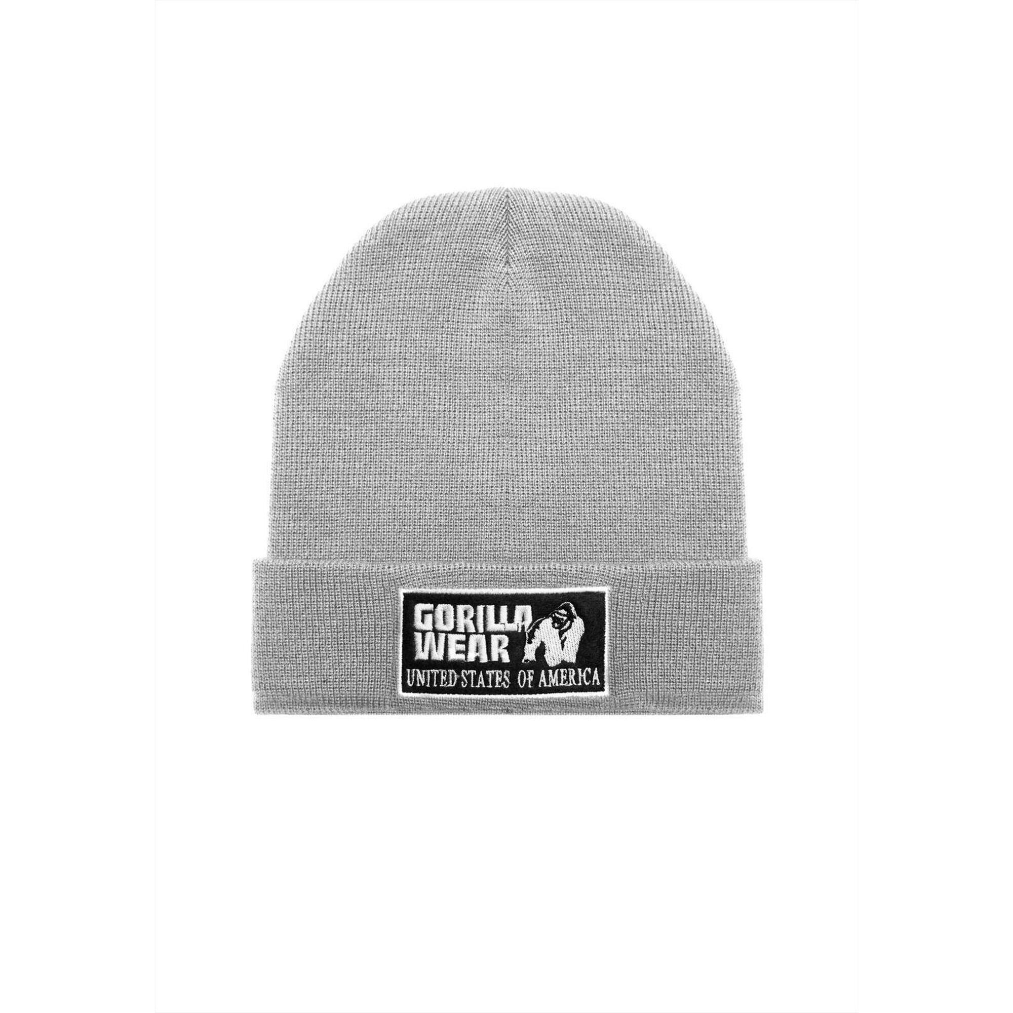 Gorilla Wear - Vermont Beanie - Grau Melange - Casquette - Gris - No Size - Decathlon