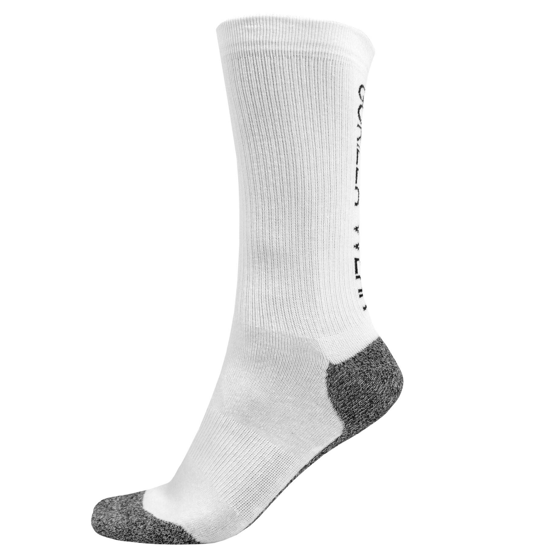 GORILLA WEAR Performance Crew Socks - Wit - EU 39-42