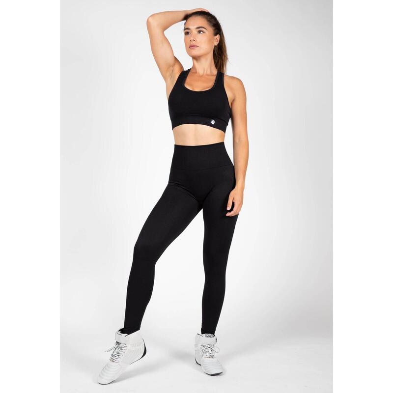 Yava Sans couture Soutien-gorge de sport - Noir - S/M