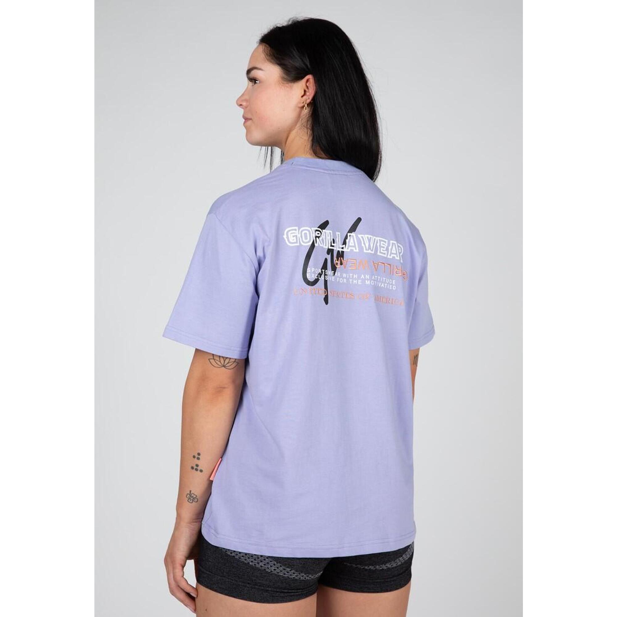 Medina Oversized T-Shirt - Lilac - XL