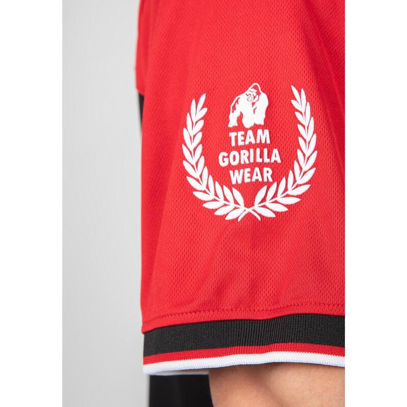 Trenton Maillot de football - Noir/Rouge