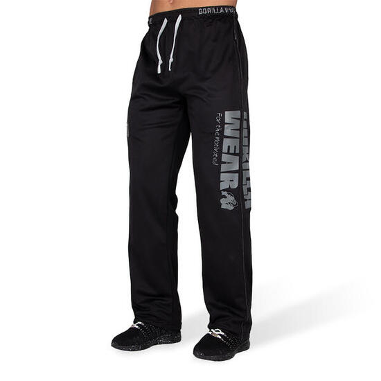 Logo Mesh Pantalon - Noir