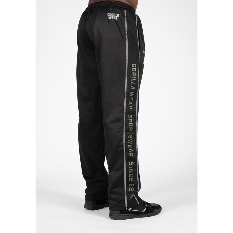 Functional Mesh Pants - Black/Green /M