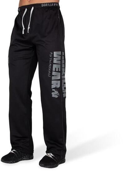 Logo Mesh Pantalon - Noir