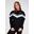 Hailey Sweatshirt surdimensionné - Noir