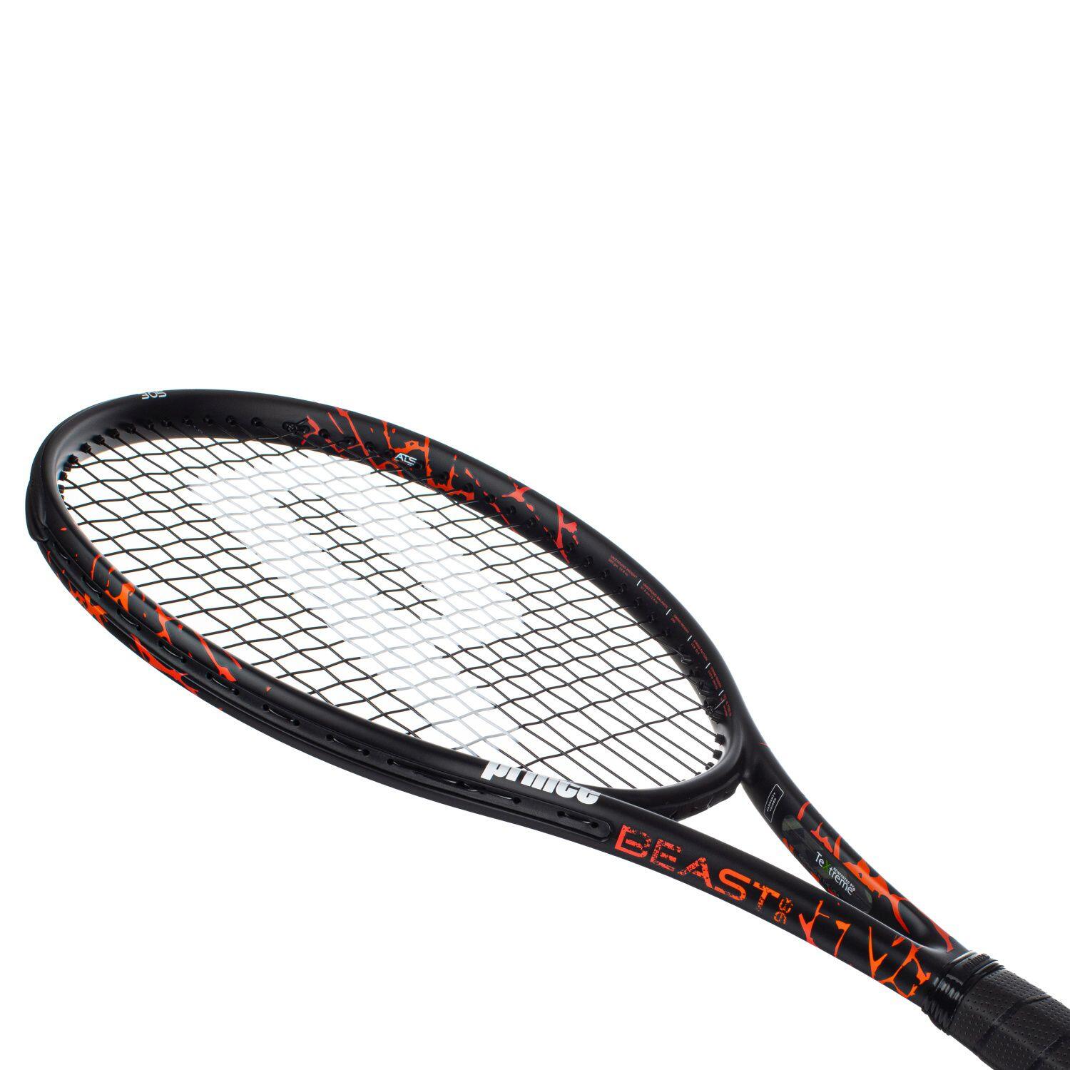 Raqueta de tenis adulto Prince BEAST 98 (sin encordar) negro 3/5
