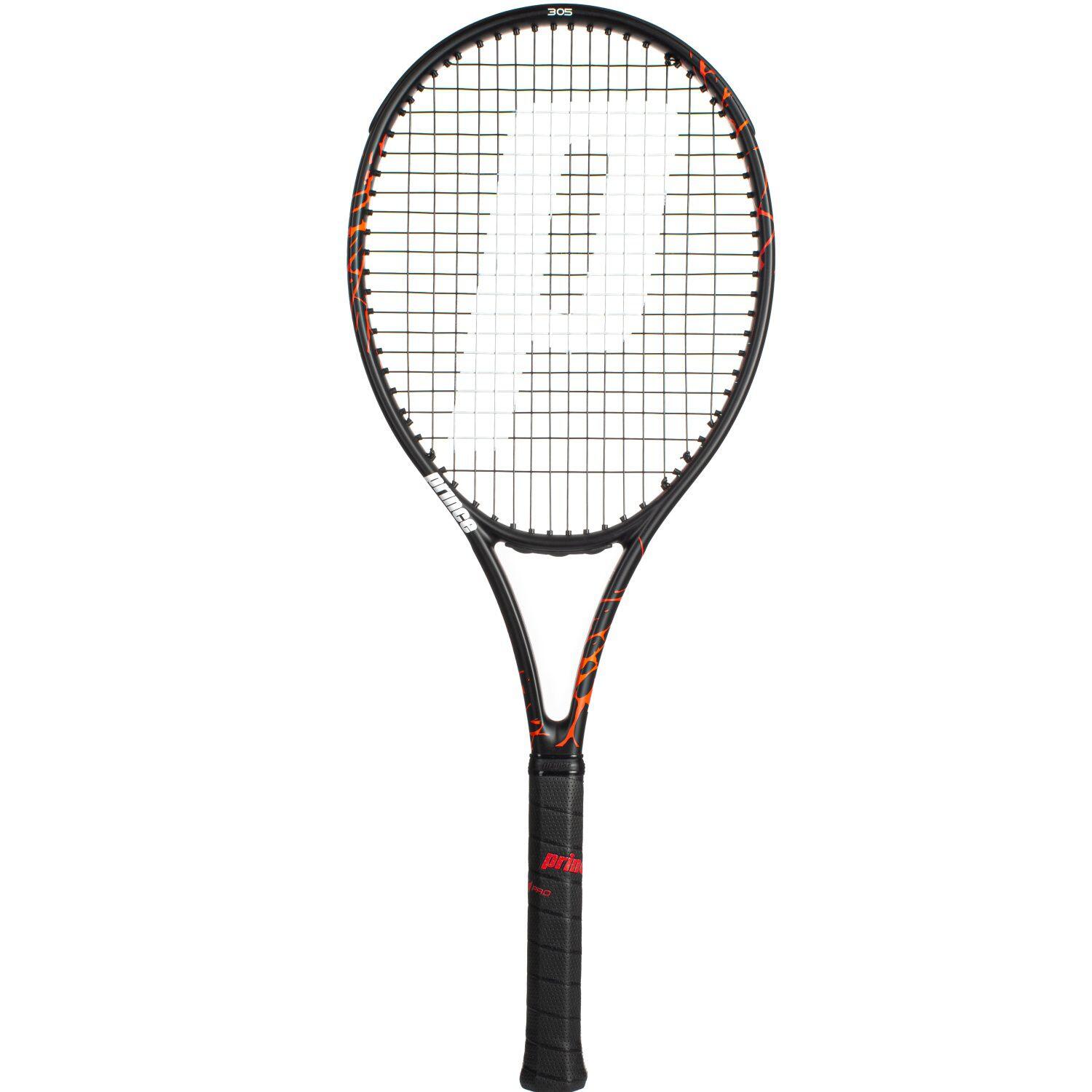 Ancienne Raquette De Tennis Montana Prince Avec Housse Lafuma – État Correct