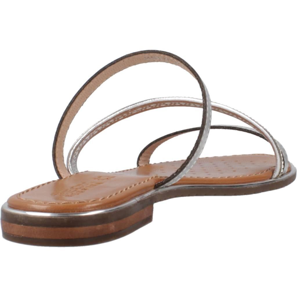 Sandali Geox Modello D Sozy Plus A Colore Argentato 3/5