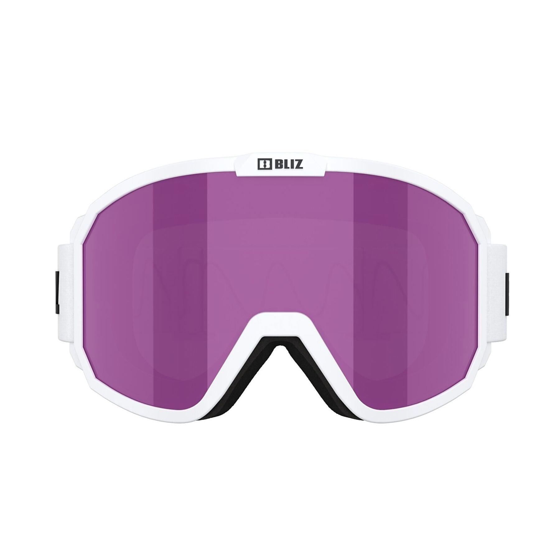 Lunettes de ski Bliz Rave Cat.3 blanches unisexe bi-hublot 2/5