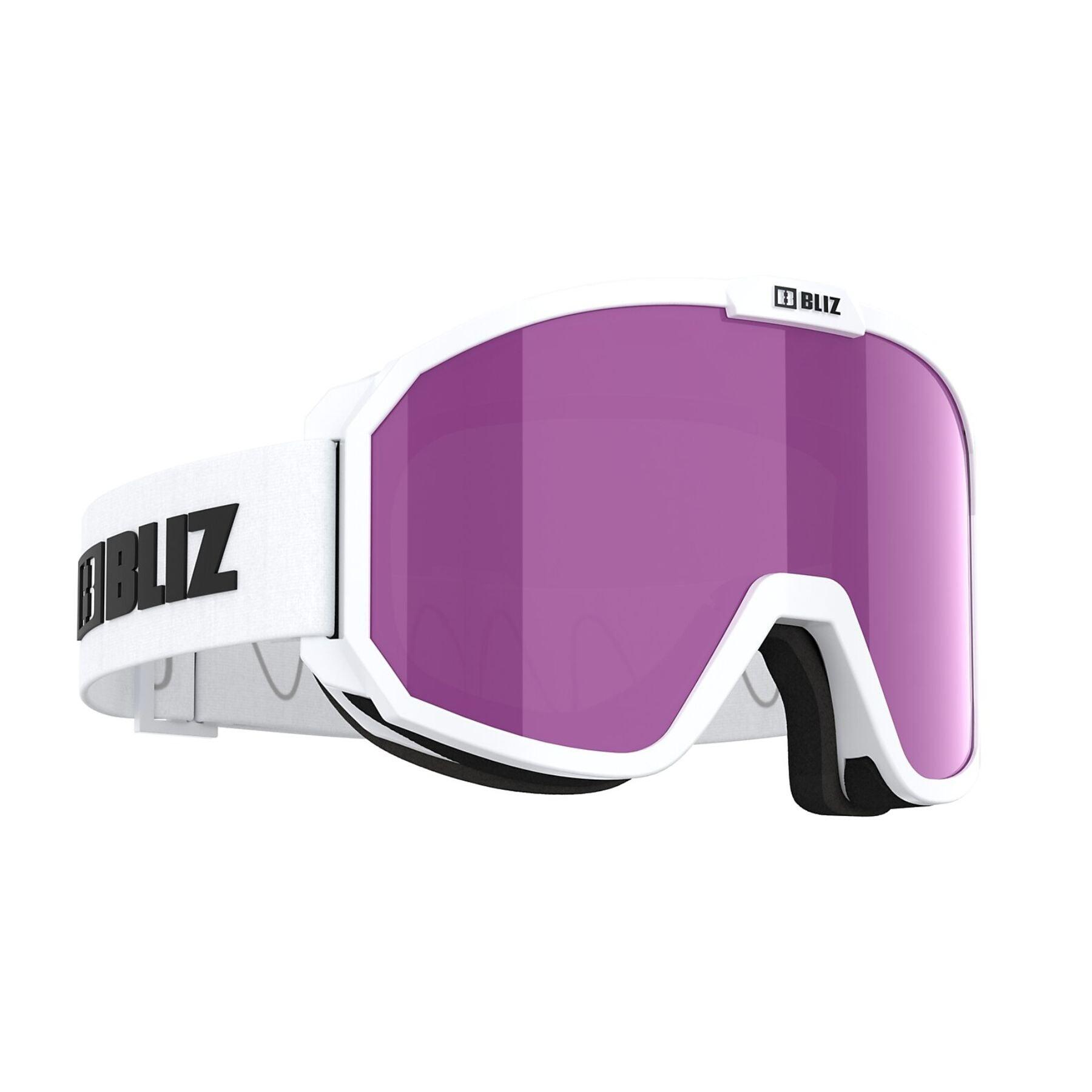 Lunettes de ski Bliz Rave Cat.3 blanches unisexe bi-hublot 5/5