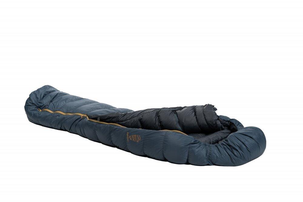 Turistický letní péřový spacák levý zip 4/7