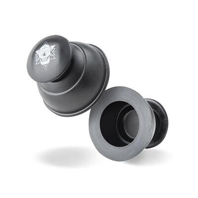 Sport cups - zwart/grijs - skull