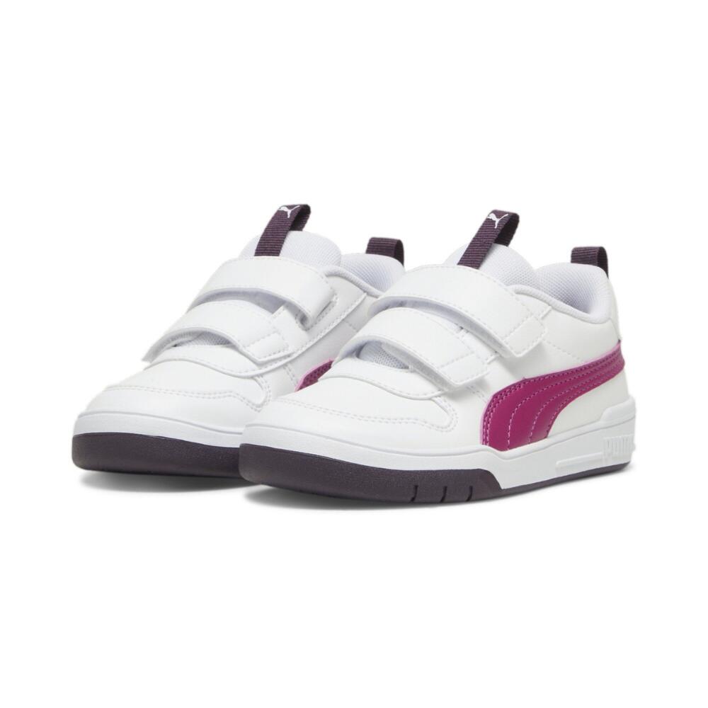 Zapatillas Deporte PUMA MULTIFLEX SL V PS. White-magenta. 380740 26 3/4