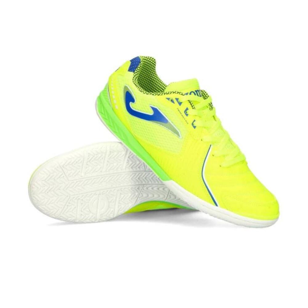 JOMA DRIBLING 2409 Chuteiras de futebol de salão para homem. Fluoreto de limão 3/7