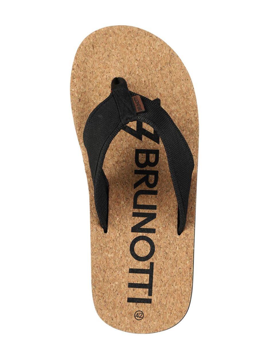BRUNOTTI BRUNOTTI Teenslippers Miles Men Slipper HEREN Black 3/3