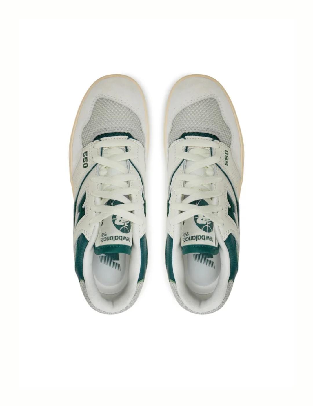New Balance - 550 | sea salt marsh green 4/7
