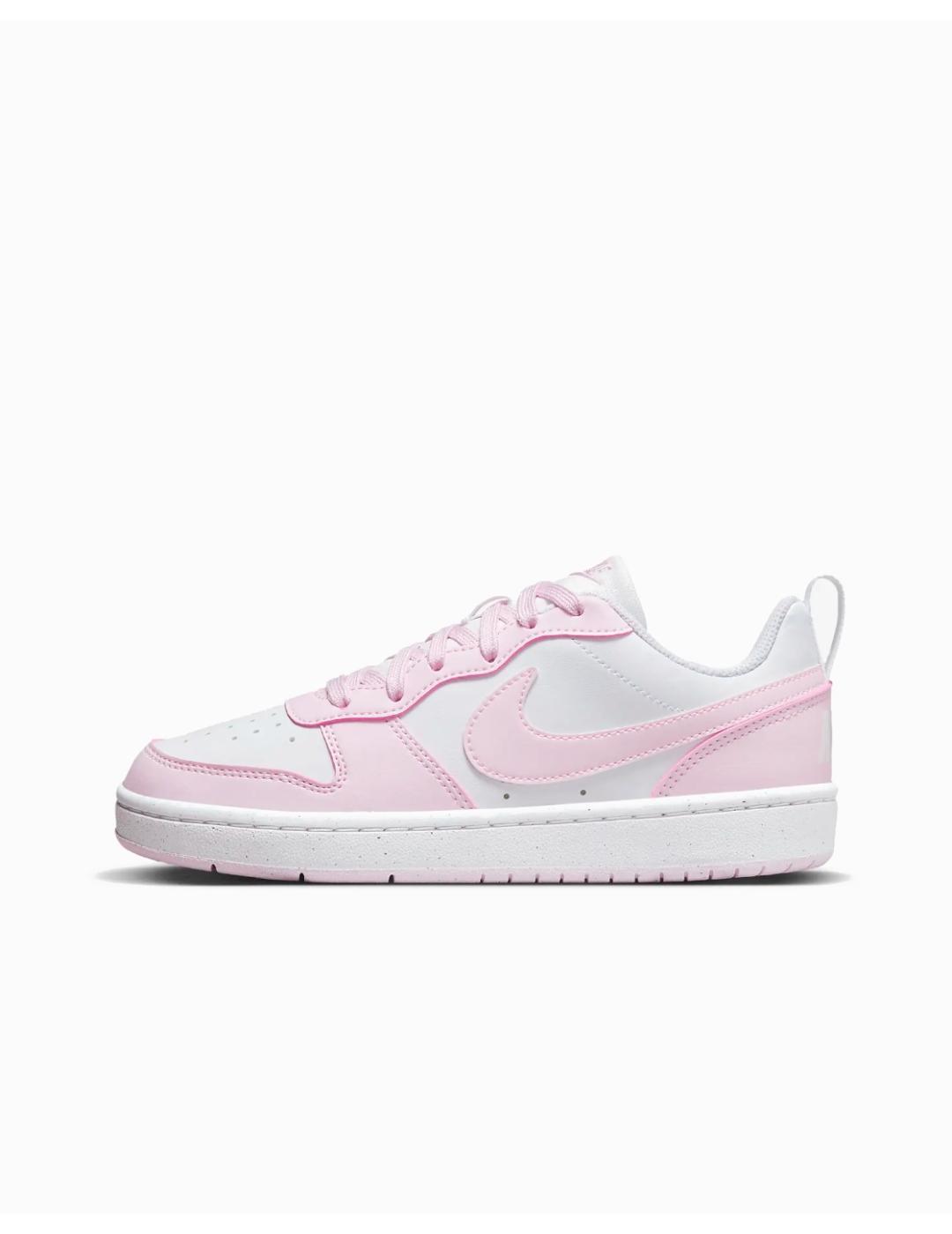 Baskets pour fille Nike rose 2/5