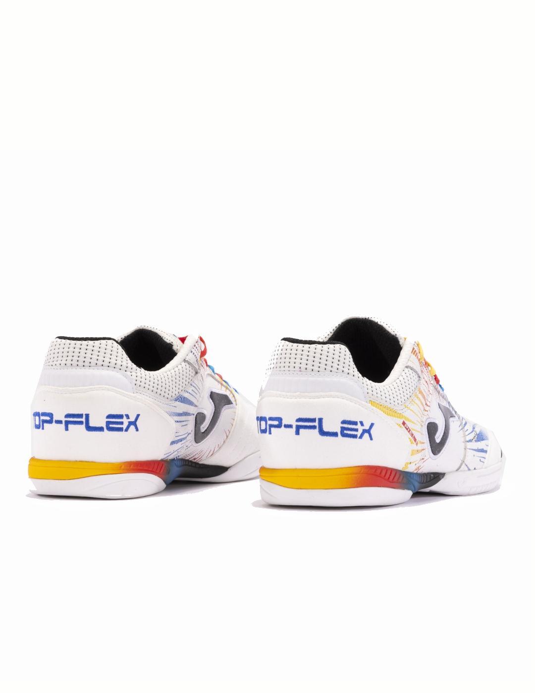 Chaussures pour Homme Joma Top Flex 2476 indoor Blanc 3/6