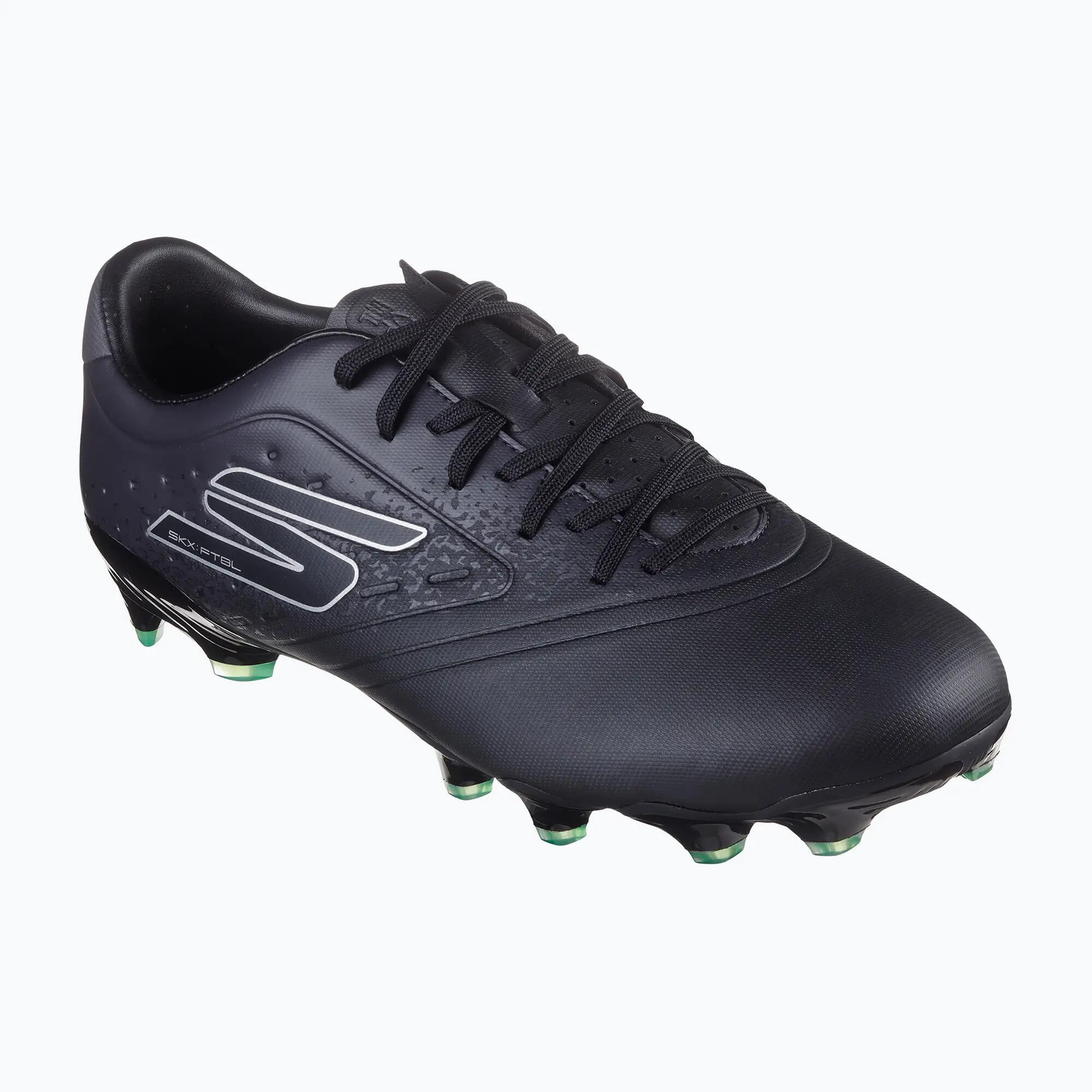 Scarpe Da Calcio Per Terreni CompattiAdulto Unisex Skechers Nero Argento 2/6