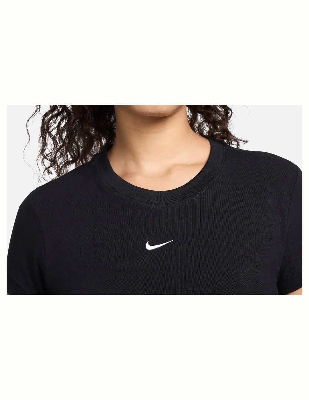 Camiseta para Mujer Nike Sportswear chill knit  Negro 3/4