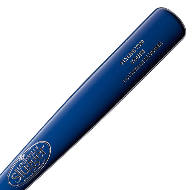 Louisville Slugger FlyLite Youth Wood 30" Baseball Bat - Navy 4/4