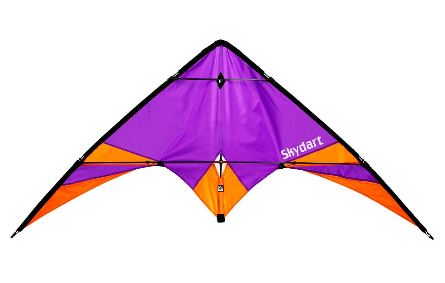 WOLKENSTÜRMER Lenkdrachen Skydart (lila) - flugfertig inkl. Schnüre und Lenkschlaufen